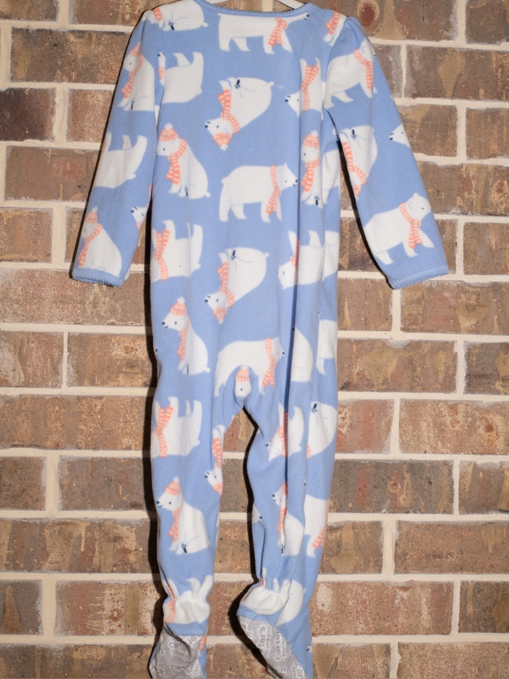 Carters polar bear winter footie - Picture 6 of 6